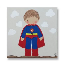 Cuadros Infantiles Originales Personalizados Niño Superman