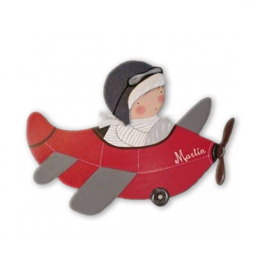 siluetas infantiles de madera personalizadas artesanales para regalos originales niña niño bebe imagenes blaucasa avion