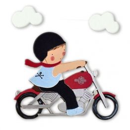 siluetas infantiles de madera personalizadas artesanales para regalos originales niña niño bebe imagenes blaucasa moto harley