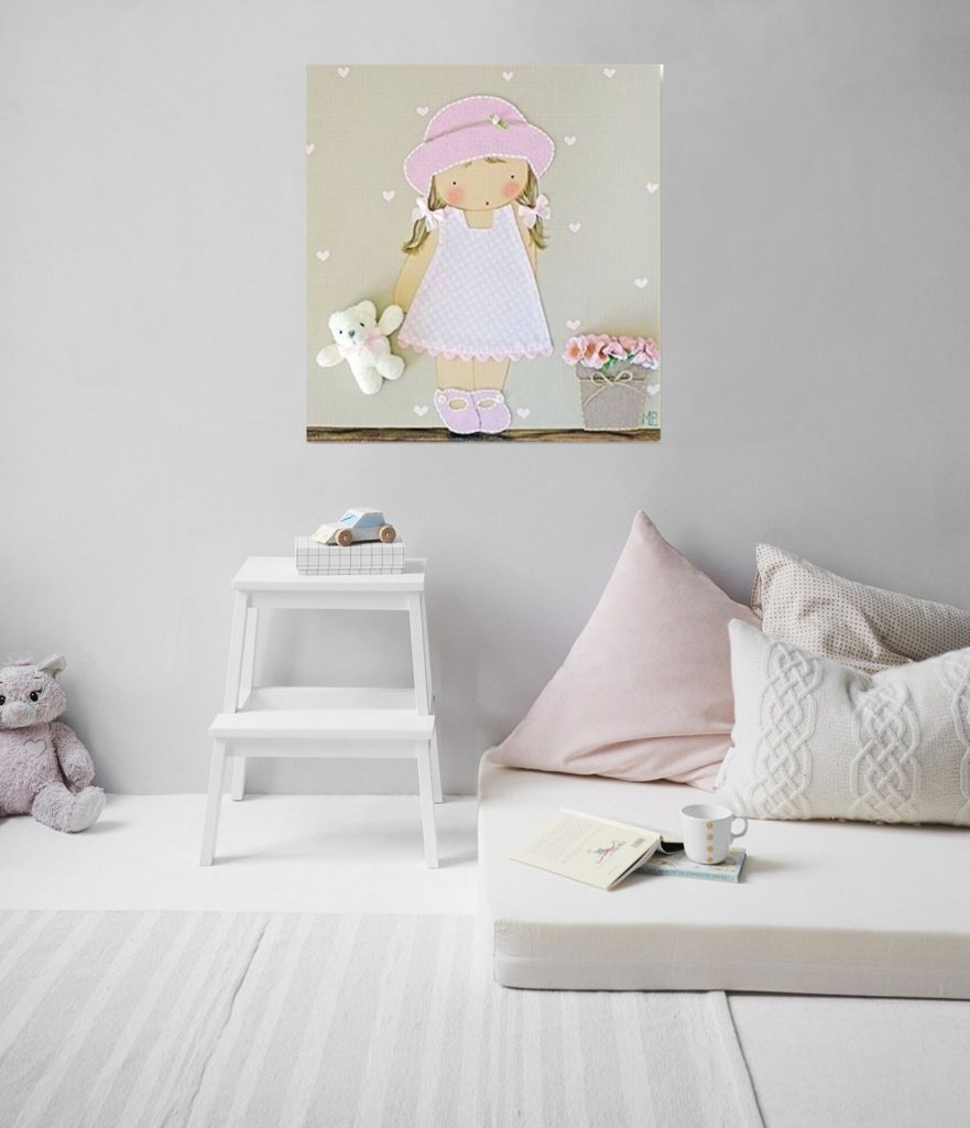 decoracion habitacion infantil pared nina nino bebe artesanal personalizada cuadros infantiles personalizados